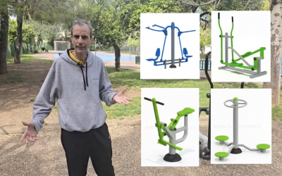 Ejercicio en parque con método Tábata