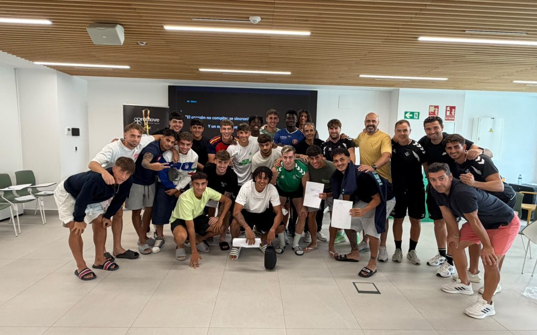 Coherencia cardiaca en el fútbol: charla en el Betis Deportivo