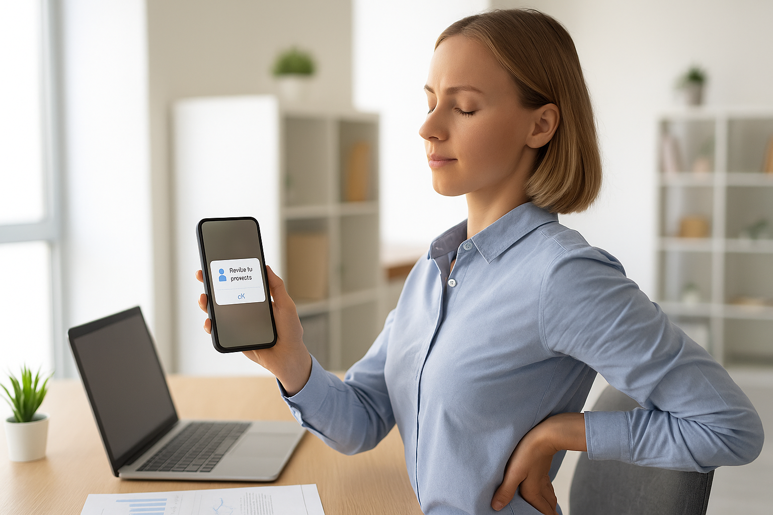 app random reminder te ayuda a ser más consciente de postura y tensiones corporales